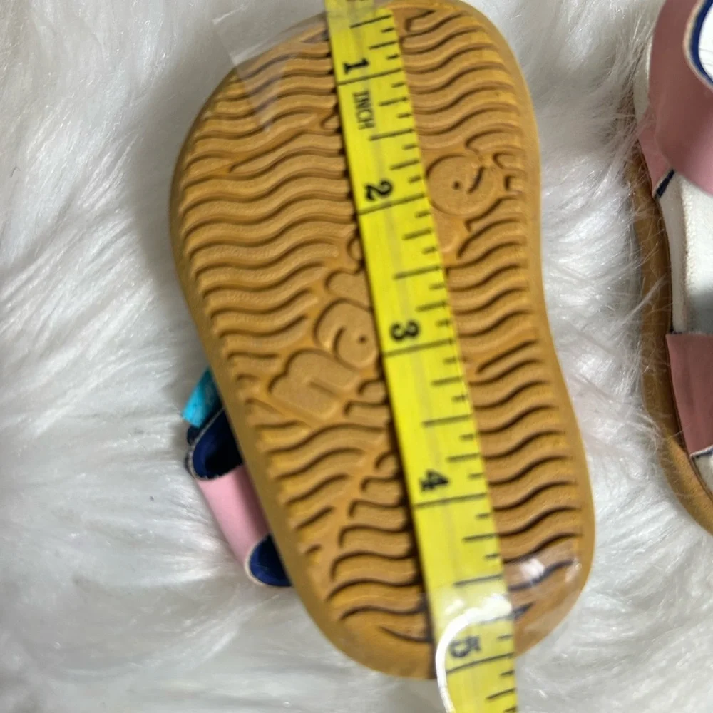 Charley Princess Pink/White Sandals Size 5